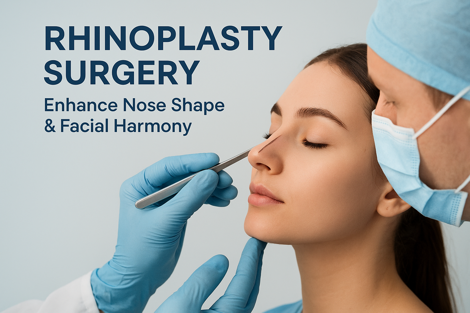 Rhinoplasty Surgery: Enhance Nose Shape & Facial Harmony
