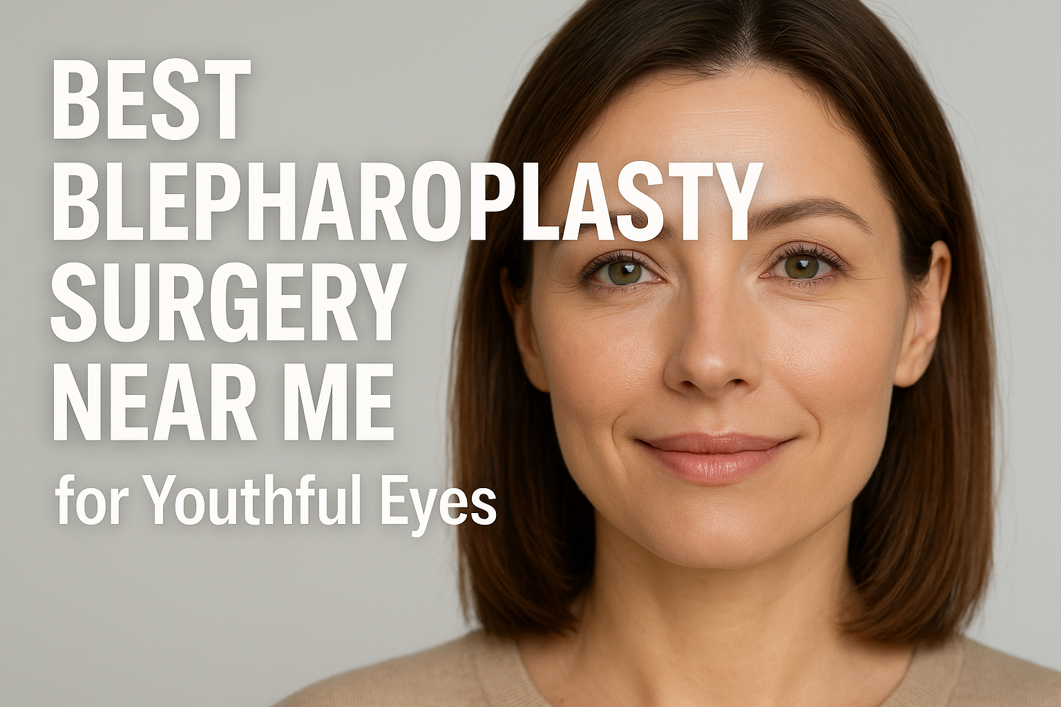 Best Blepharoplasty Surgery Near Me for Youthful Eyes